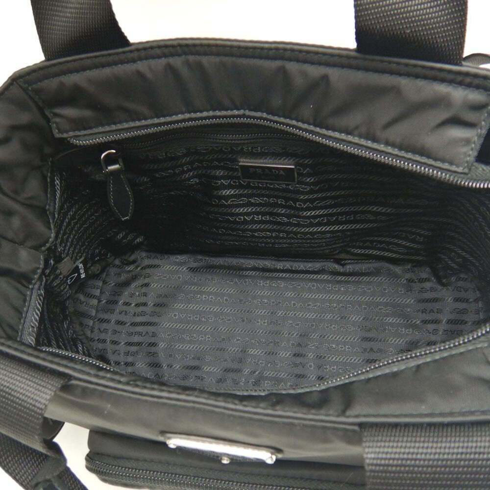 PRADA 1BG354 Padded Nylon Tote Bag, Women's, 253555 - Picture 9 of 10